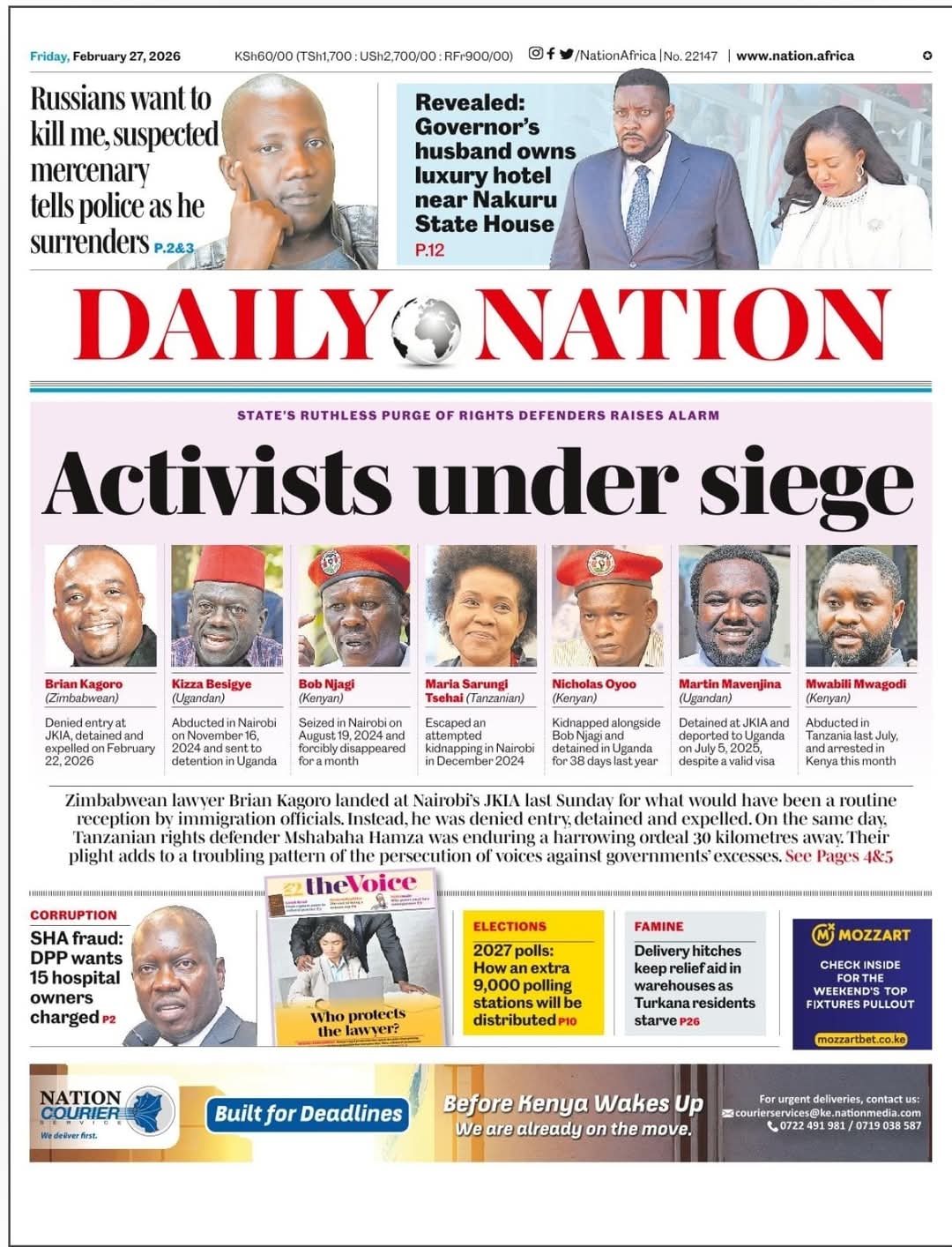 Top headlines today