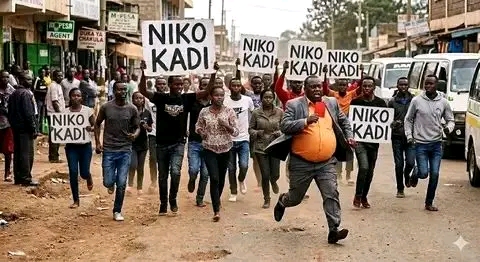 "Niko Kadi " Movement Storms IEBC Offices to Mobilize 18 Million Kenyans for Voter Registration