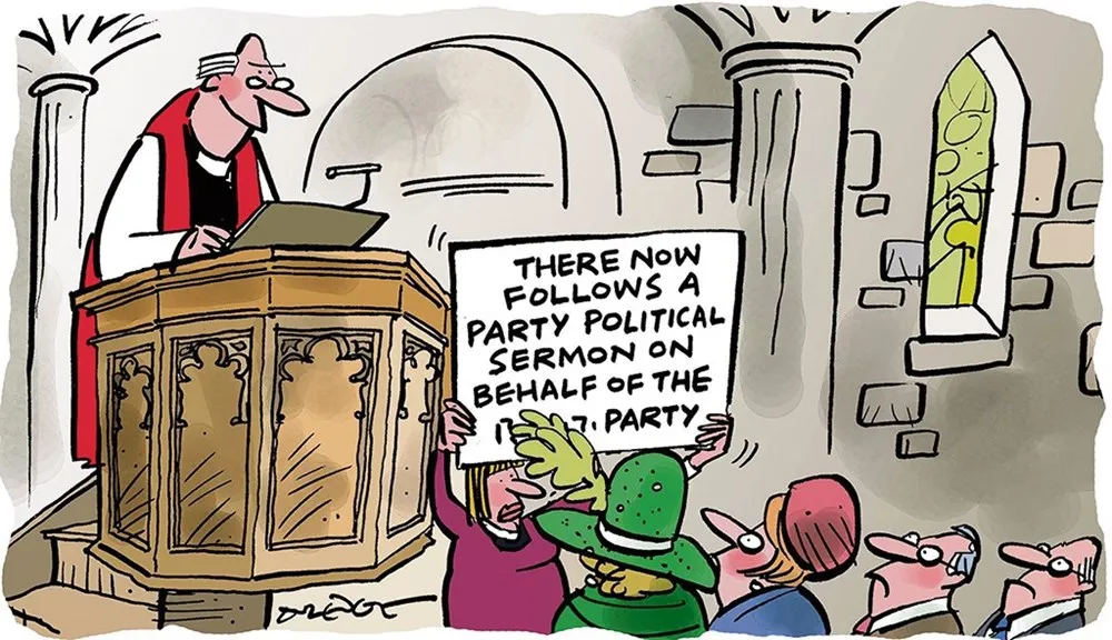 The Sacred and the Secular: Why the Pulpit Must Never Become a Podium