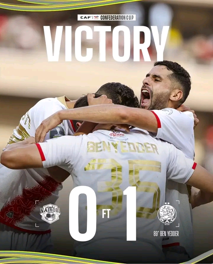 NAIROBI UNITED'S CAF CONFEDERATION CUP LOSS.