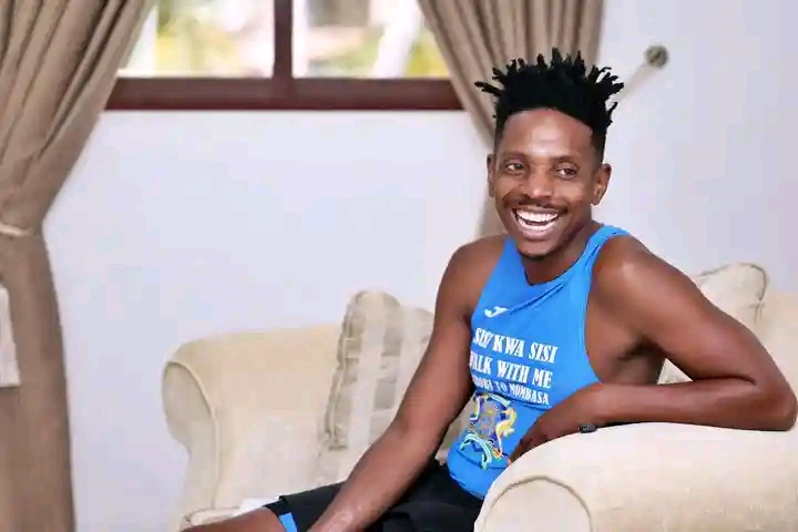 ERIC OMONDI EMBARKS ON 486KM 'WALK OF LOVE' TO MOMBASA FOR SISI KWA SISI RESCUE CENTRE.