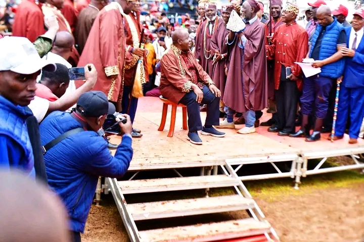 FRED MATIANG'I ENDORSED AS ABAGUSII SPOKESPERSON AMIDST 2027 PRESIDENTIAL AMBITIONS.