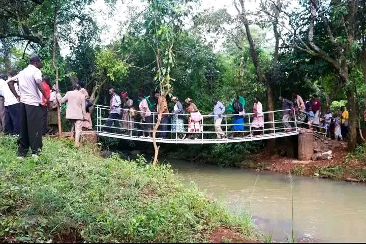 Newly Opened Chesongo - Koisomo Bridge Swept Away Overnight.