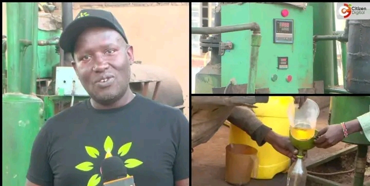 Murang'a Engineer Turns Plastic Waste Into Diesel And Petrol