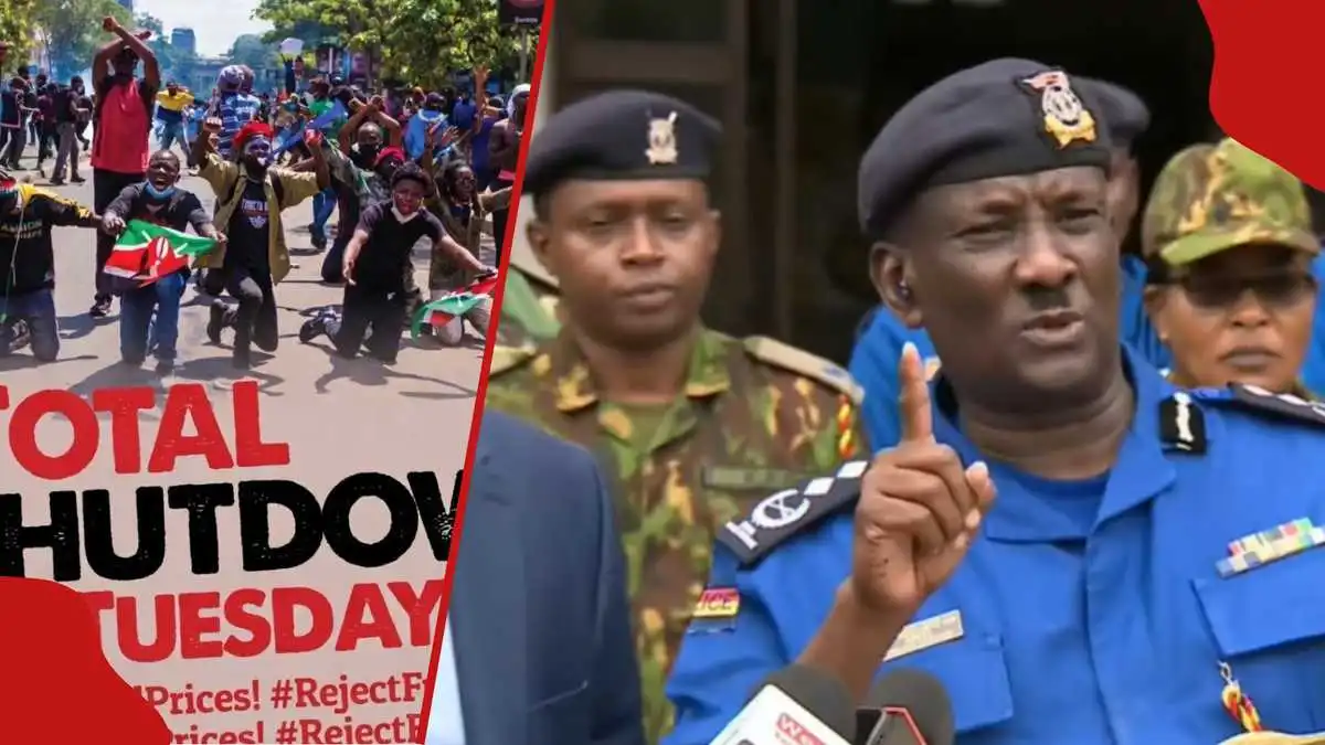 We Don't Want Disorder": Nairobi Police Boss Issues Stern Warning as Gen Zs Plan Fuel Price Shutdown