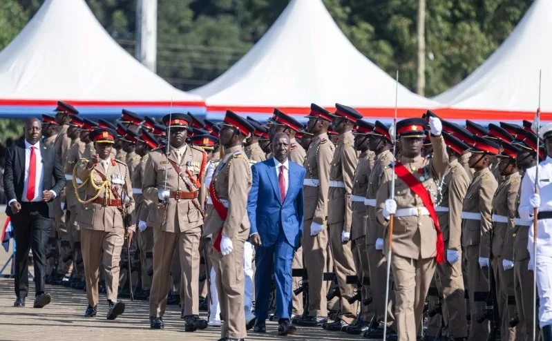 Kenya's Military Receives Presidential Directive for Enhanced Security Readiness
