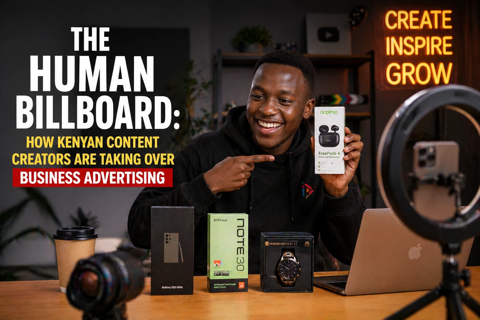 From Skits to Sales: How Kenyan Content Creators are Conquering the Business Advertisement Space