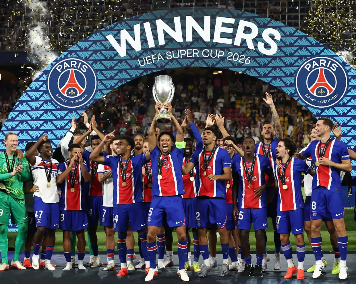 Desire Doue Secures Victory for PSG in UEFA Super Cup Against Aston Villa