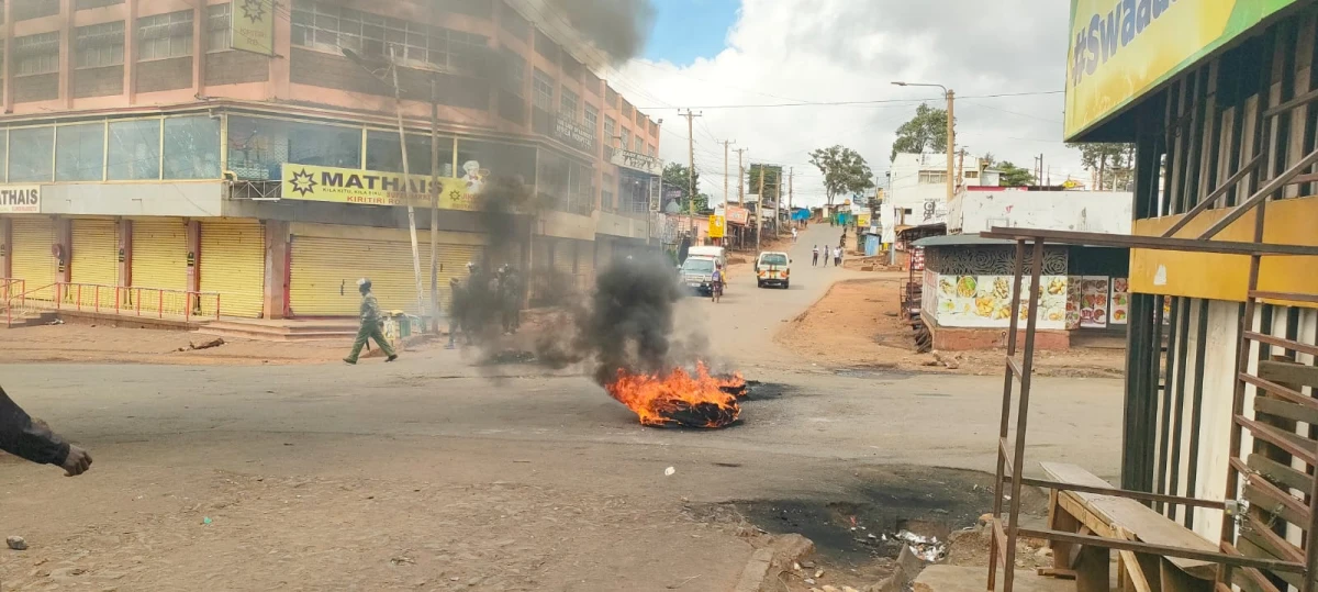 Fuel Protests Paralyze Transport in Embu, Chuka, and Thika