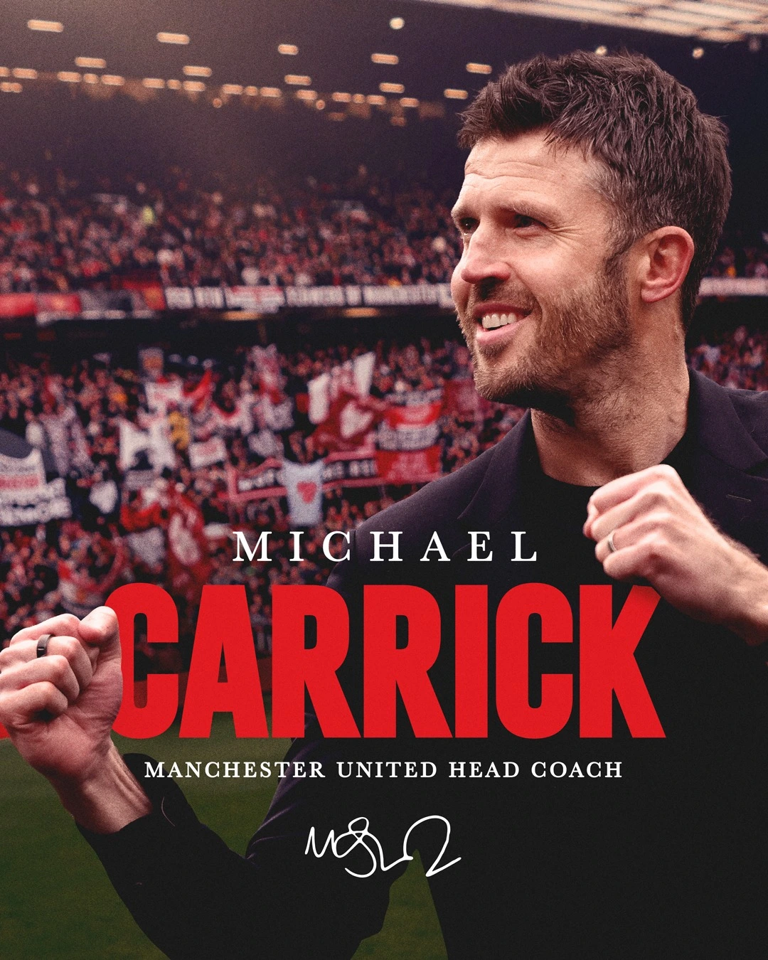 Manchester United Appoints Michael Carrick as Permanent Head Coach Until 2028