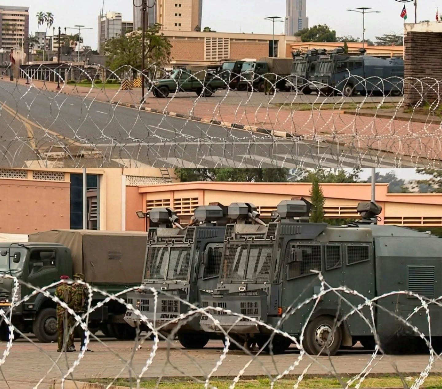 Security Heightened: Razor Wire Used to Block Parliament Access Before June 25 Commemoration