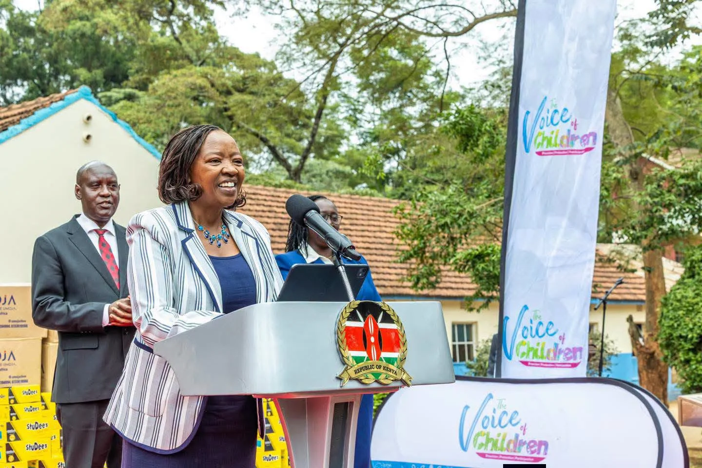 Rachel Ruto's Charitable Initiative: Providing Shoes for 1,665 Pupils in Nairobi's Karen School