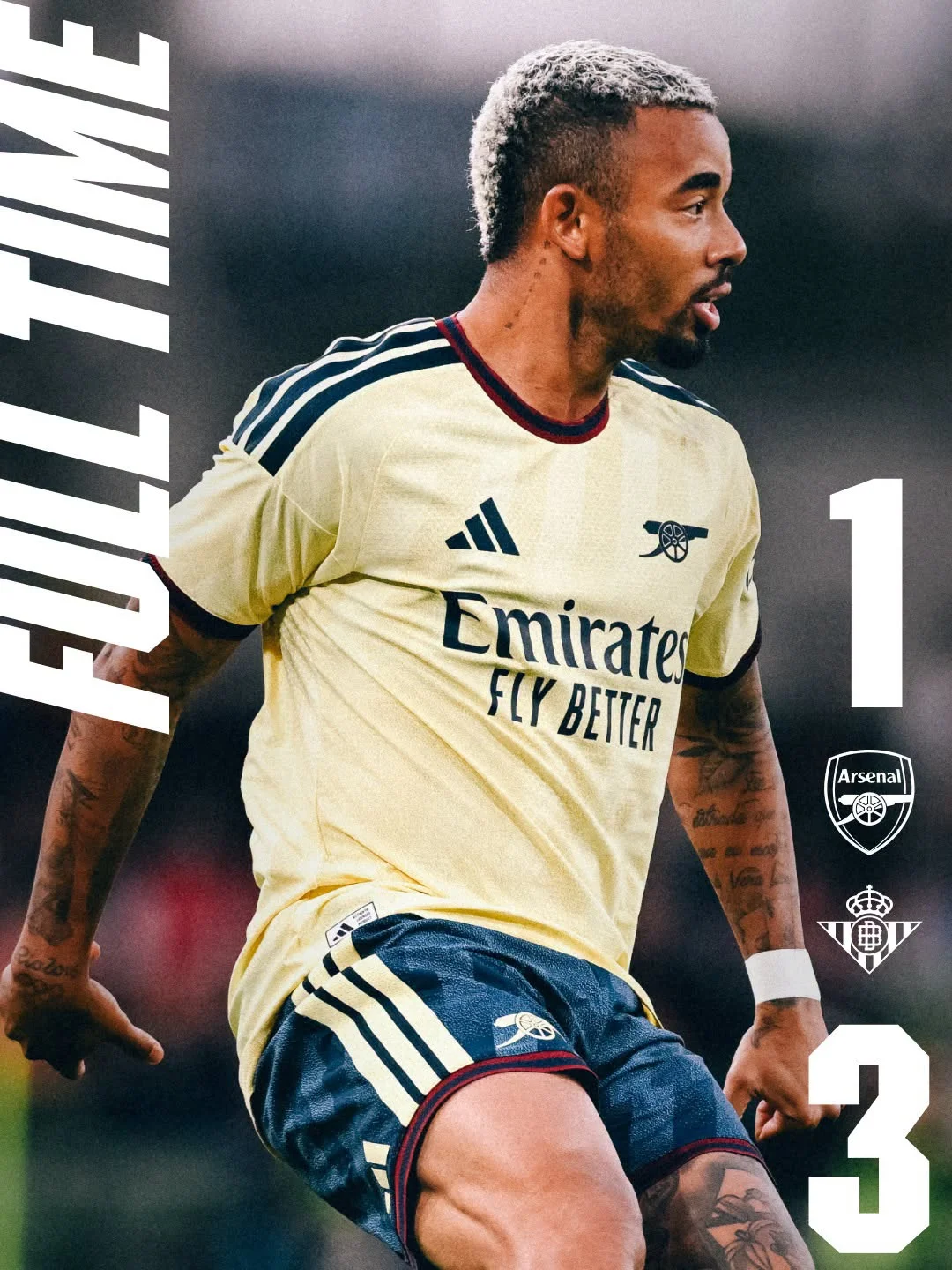 Pre-Season Setback: Arsenal Loses 1-3 to Real Betis in Friendly Match