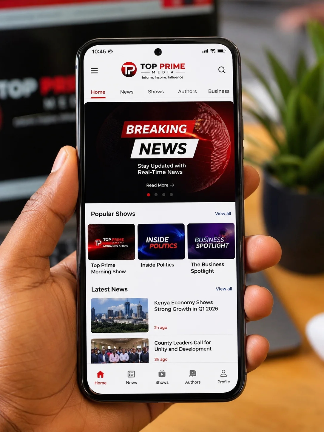 Top Prime in Your Pocket: New App Promises Bigger Reach, Faster News, and More Opportunities