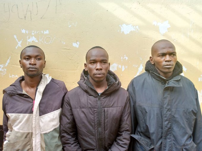 Predawn Police Raid in Kirinyaga Traps down  Three Armed Robbery Suspects, Firearm Recovered.