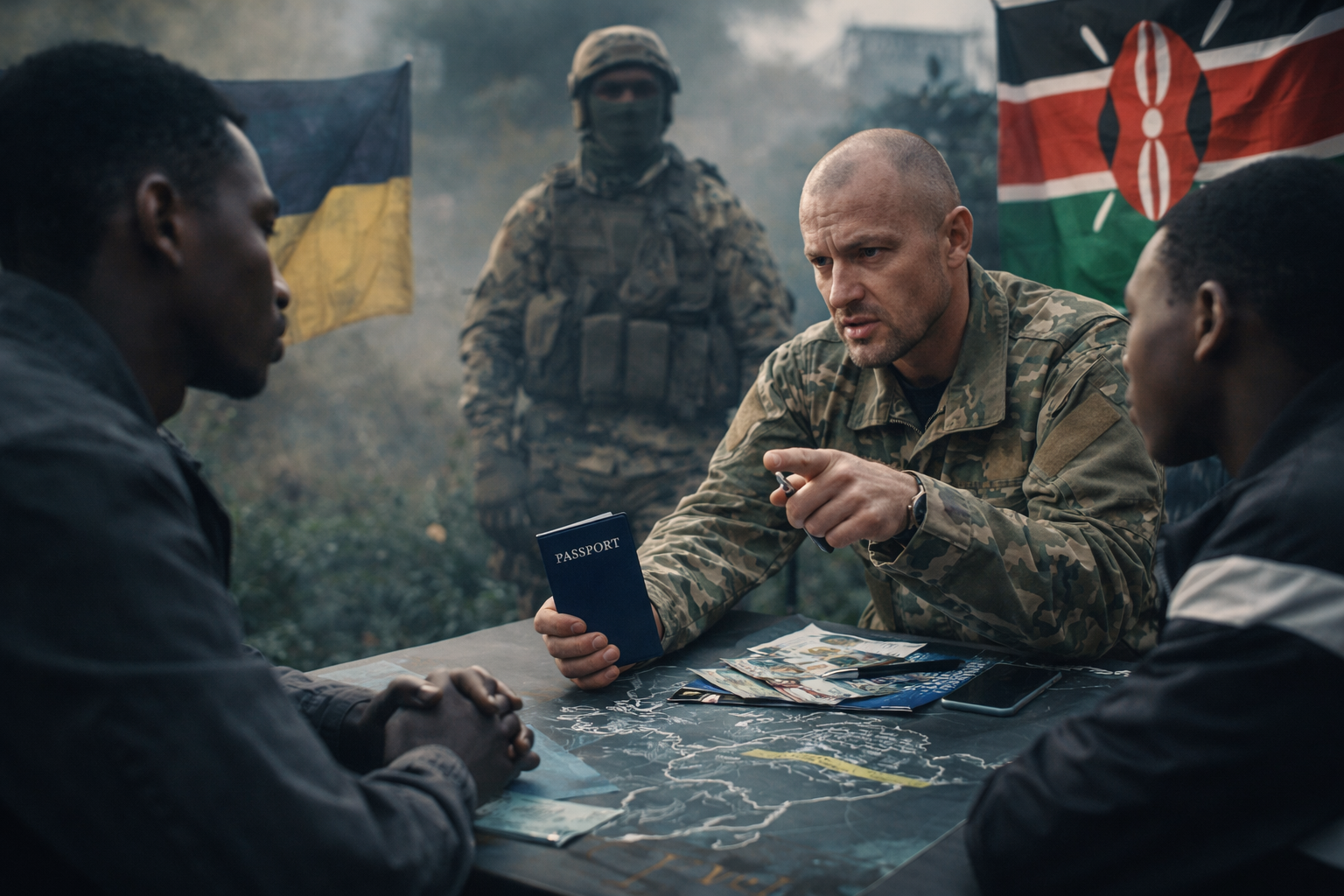 🇰🇪 Russian Mercenary Allegedly Recruiting Kenyans for Ukraine Conflict