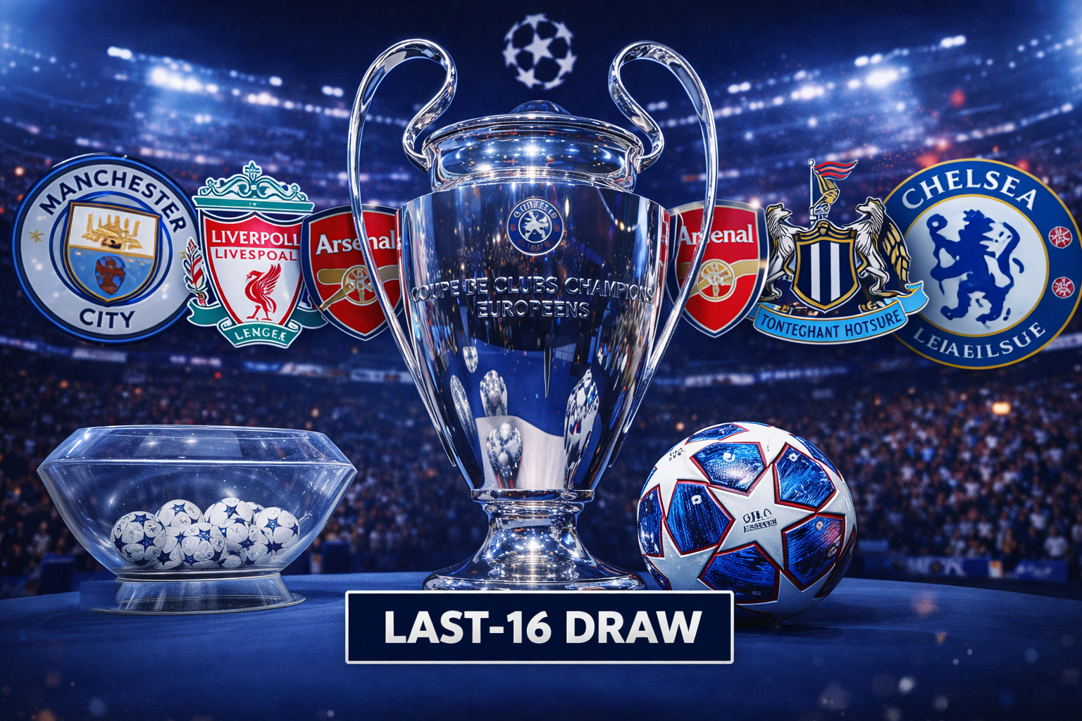 Premier League Clubs Await Champions League Last‑16 Draw