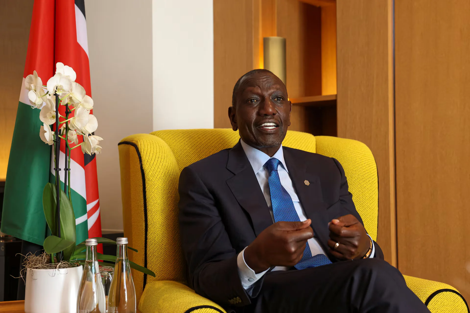 Kenyan President William Ruto Invites Arsenal After EPL Title Celebrations