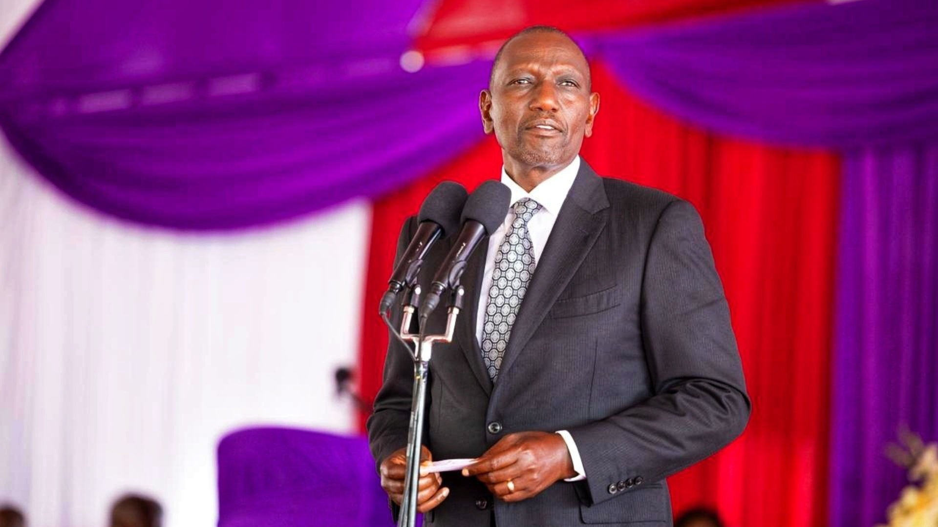 President Ruto Issues Multiple Directives During Burial of MP Johana Ng’eno and Four Others