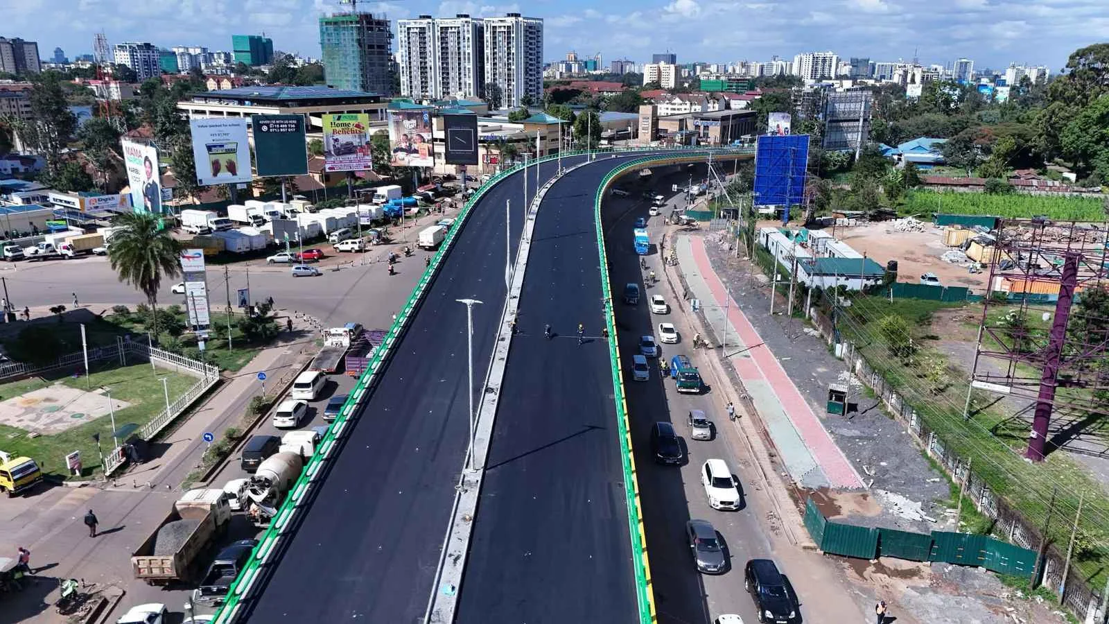 Ngong Road-Naivasha Road Flyover Completed Early, Boosting Traffic Efficiency
