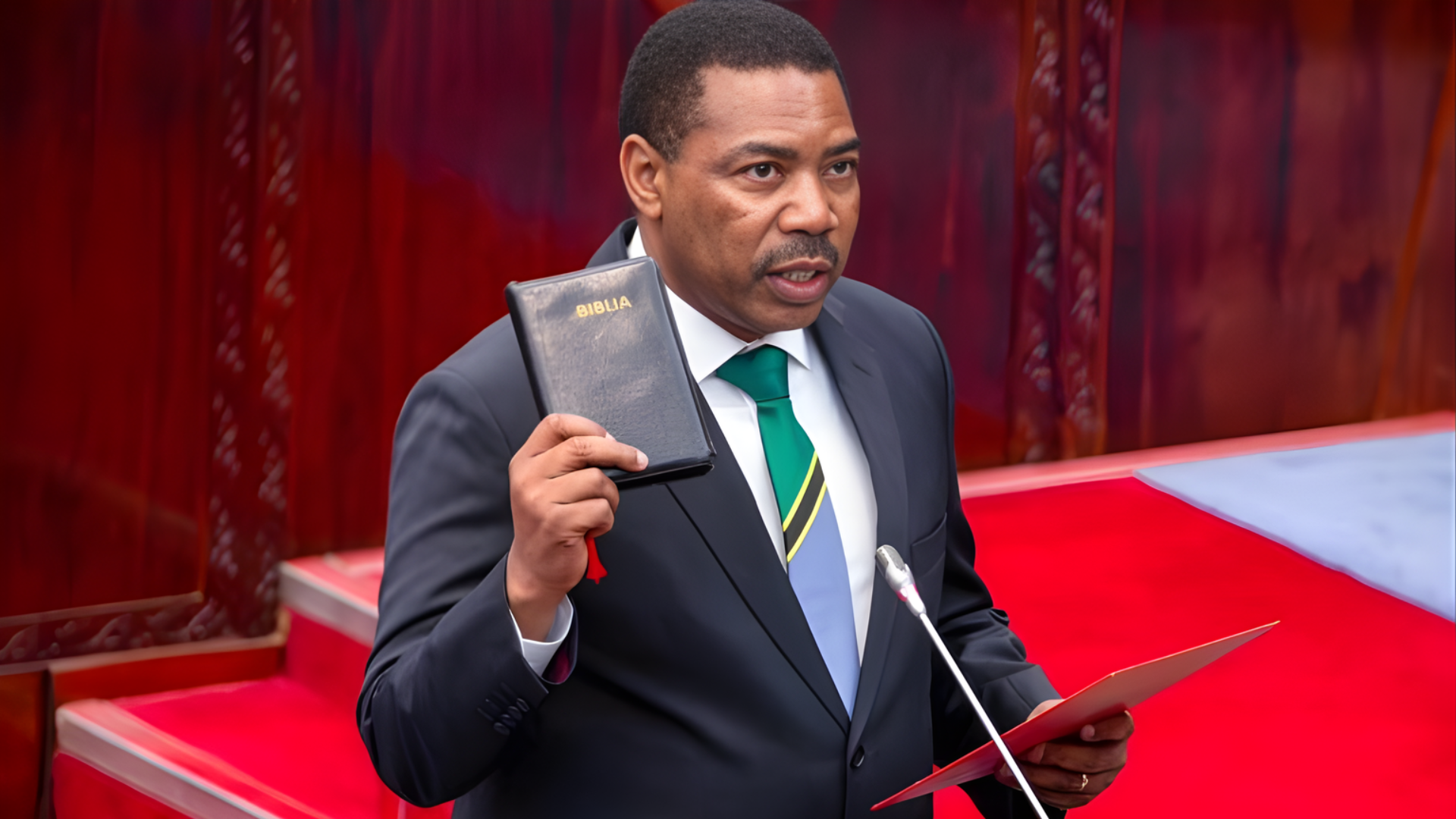 Mwigulu Nchemba Sworn In as Tanzania's New Prime Minister, Tasked by President Samia Suluhu Hassan with National Renewal