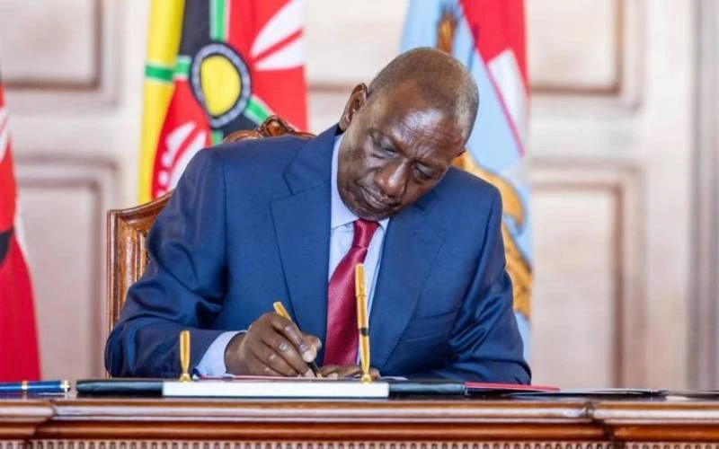President Ruto Signs Finance Bill 2026 into Law After Legislative Approval