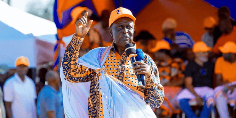 A fiery speech! "we are not in a hurry to say TUTAM!" says Oburu Odinga the ODM party leader.