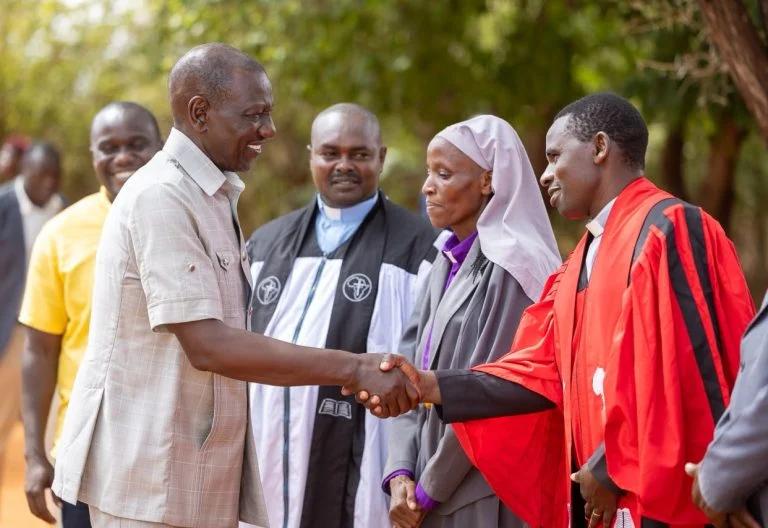 Kenyan President Ruto Labels Opponents as Puppets of Shadowy Powers Amid Political Tensions