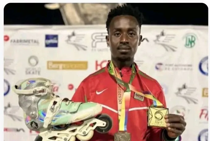 ALONE ON THE PODIUM, BUT UNSTOPPABLE: KELVIN KIARIE'S GOLDEN TRIUMPH HIGHLIGHTS KENYA'S SPORTING NEGLECT.