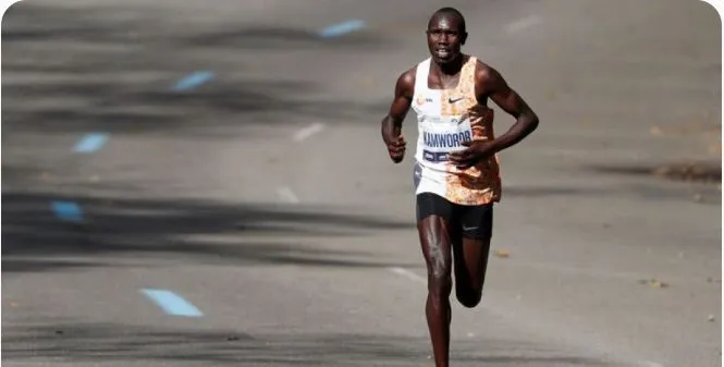 GEOFFREY KAMWOROR RETURNS TO LONDON MARATHON, CHASING HISTORIC GLORY AND PERSONAL BESTS.
