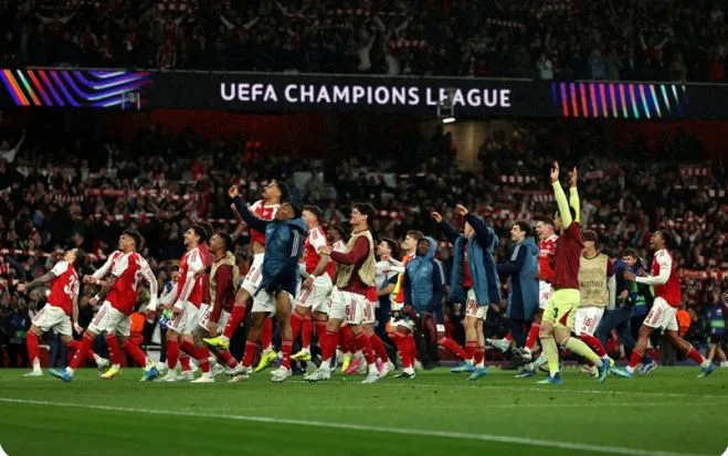 Bukayo Saka Stars As Arsenal Reach Champions League Final After 20 Years, Eyeing Historic Double.