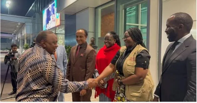 Former President Uhuru Kenyatta Leads African Union Election Observation