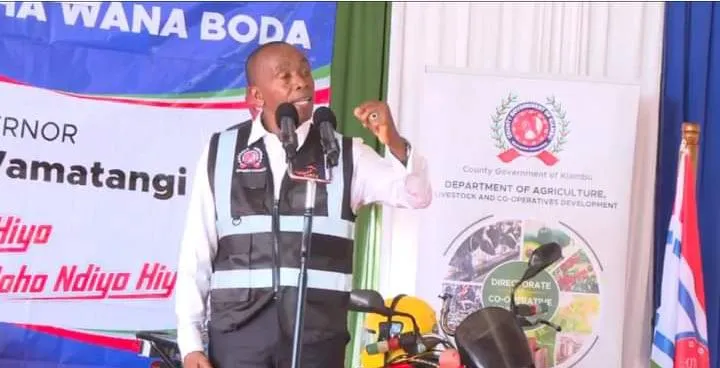 Kiambu Governor Wamatangi Vows To Prioritize Development
