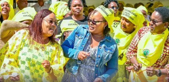 Waiguru Rallies Ol Kalou Voters Behind UDA Candidate Today