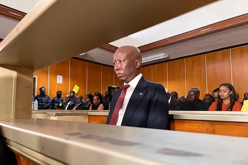 Julius Malema Jailed
