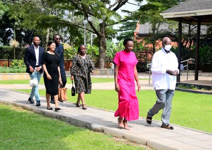 President Museveni Hosts Charlene Ruto in Kampala