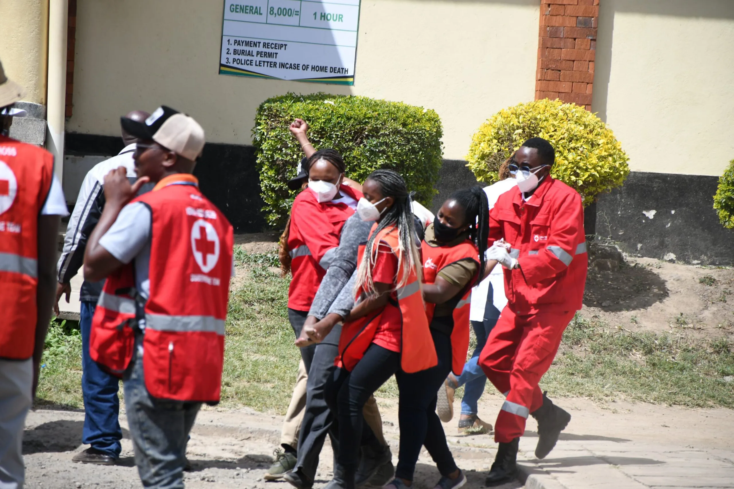 Families and Friends Gather at Gilgil Stadium for the Utumishi Girls Memorial Service
