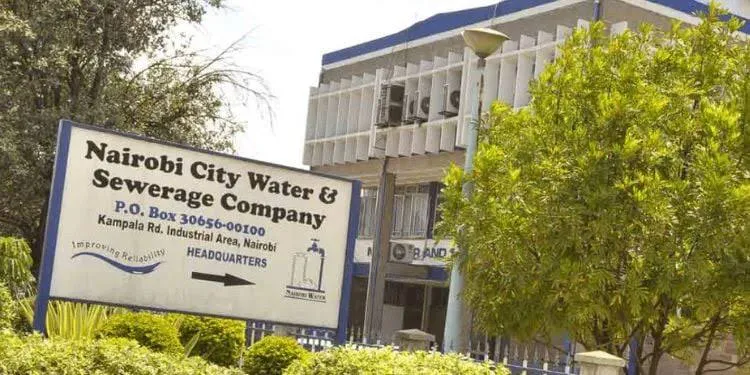 Nairobi Water Announces 24-Hour Water Disruption in 14 Estates Over Pipeline Leak