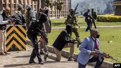 Tensions Rise Outside Kenyan Parliament Following Victims' Memorial Dispersal