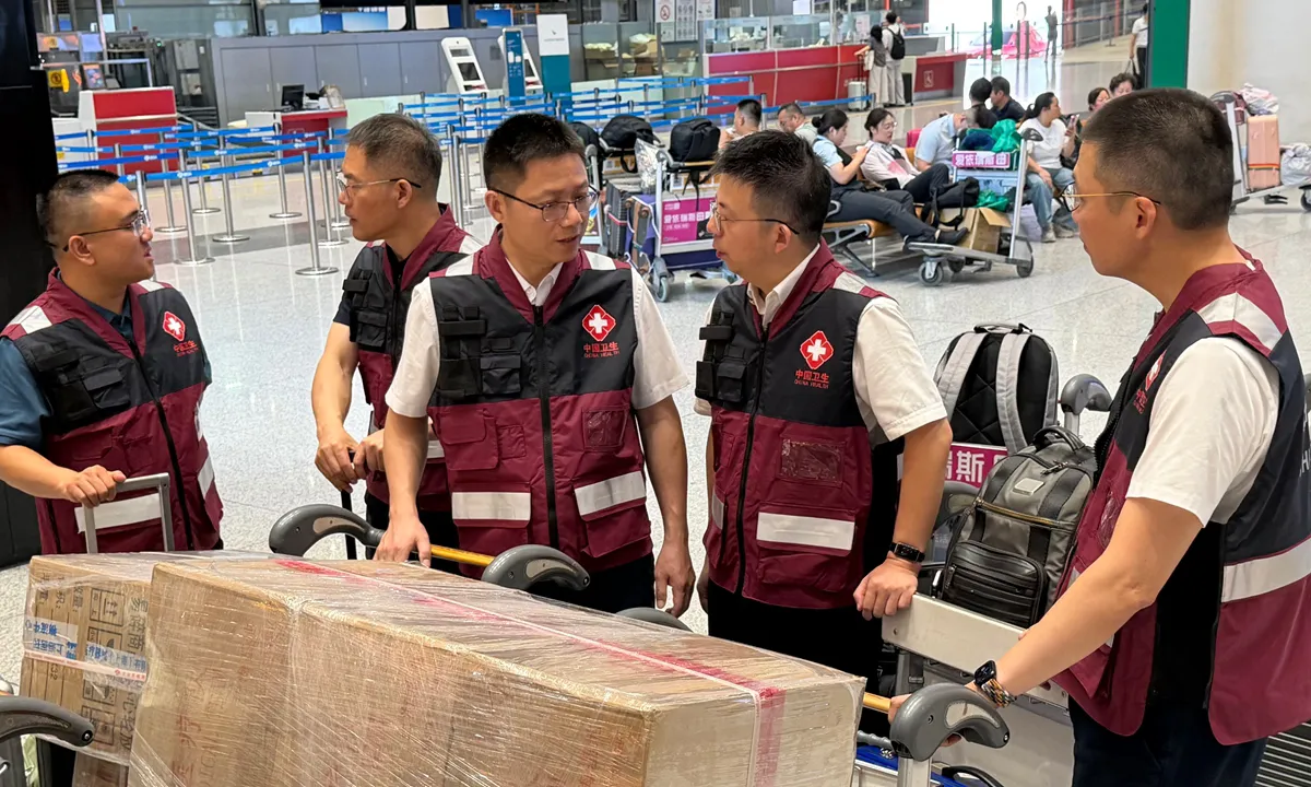 China Sends Second Team of Medical Experts to DR Congo to Support Ebola Response