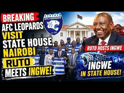 Ruto's Ksh 135 Million Support to AFC Leopards Marks Major Government Investment in Sports