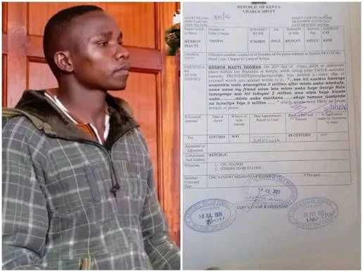 Legal Battle or Free Speech? Student Allegedly Offends President Ruto, Freed on 5,000 Shilling Bail