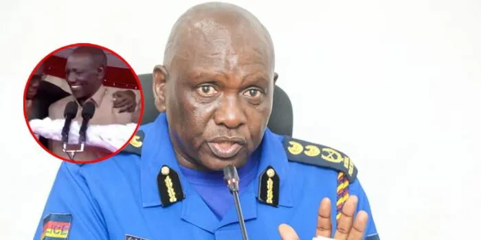 IG Kanja Orders Investigation into President Ruto's Security Breach in Kilifi