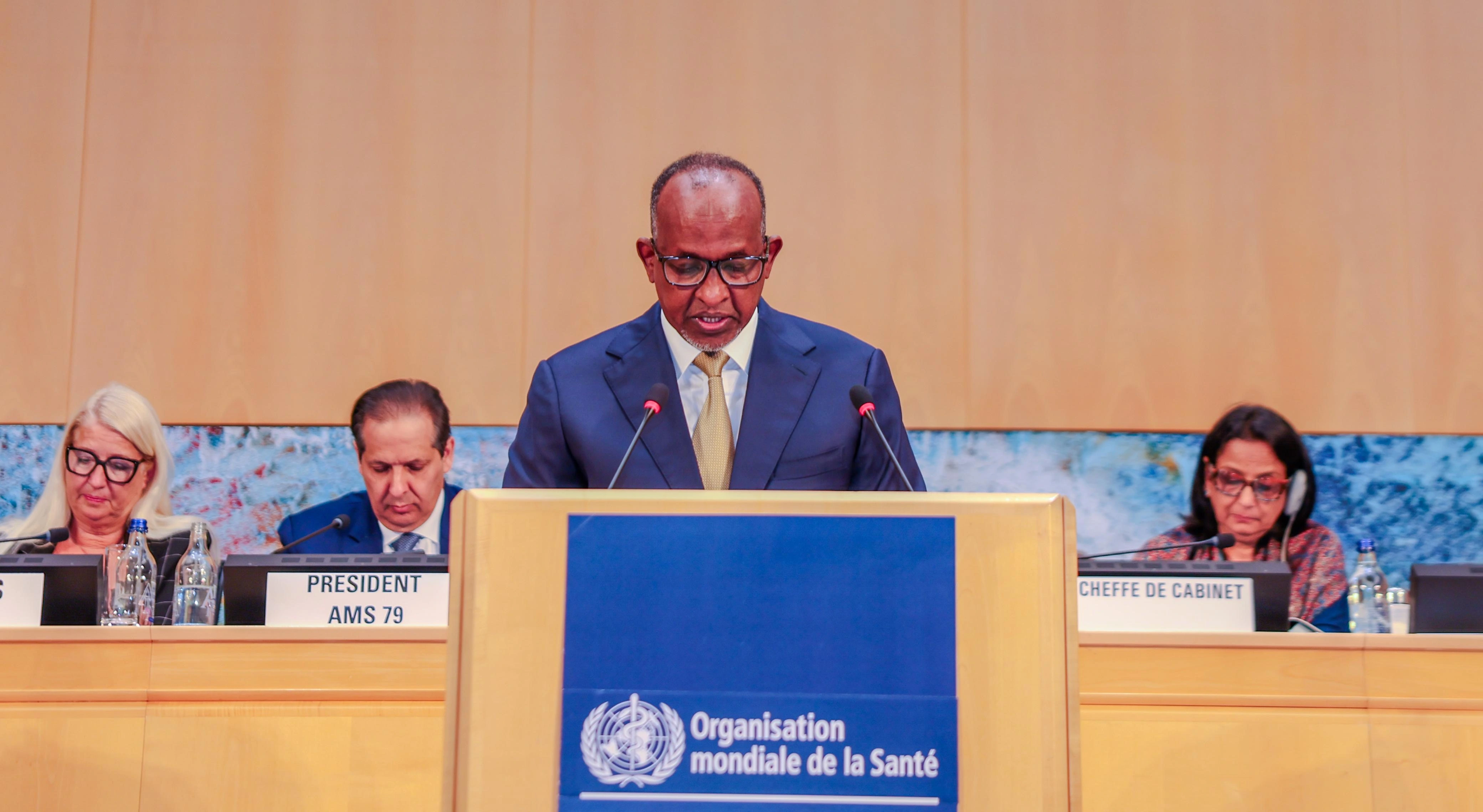Kenya Calls for Global Equity and Solidarity in Ebola Fight at WHA79