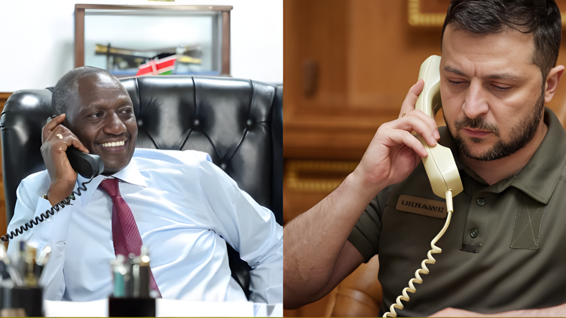 President Ruto Appeals to Zelensky for Release of Detained Kenyans Caught in Ukraine-Russia War