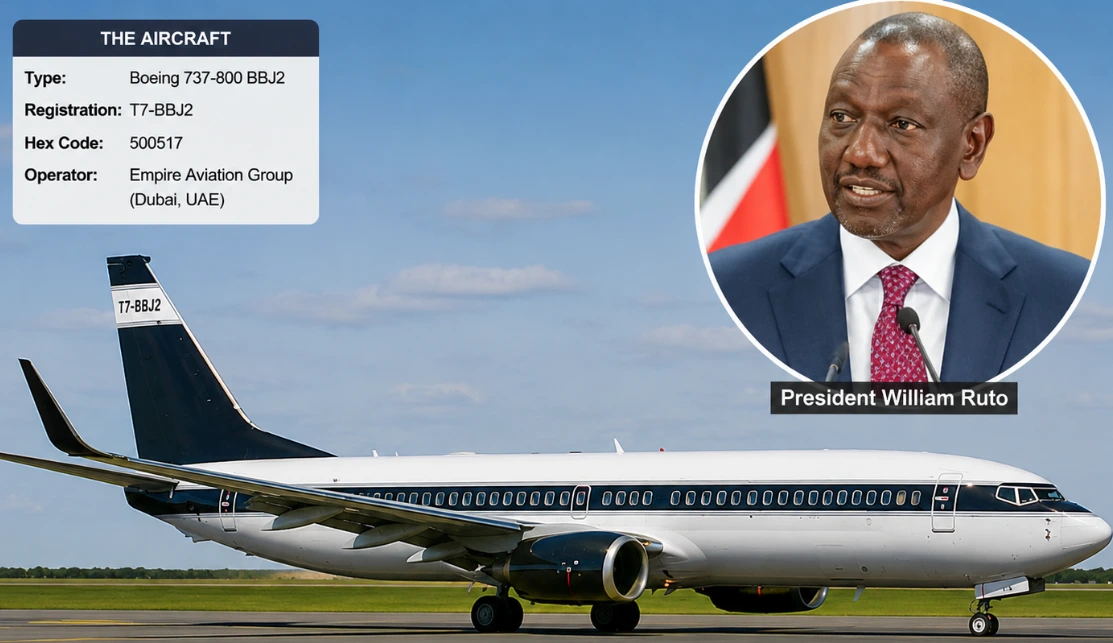 President Ruto's Private Jet Use Sparks Debate on Cost and Impact of VIP Air Travel