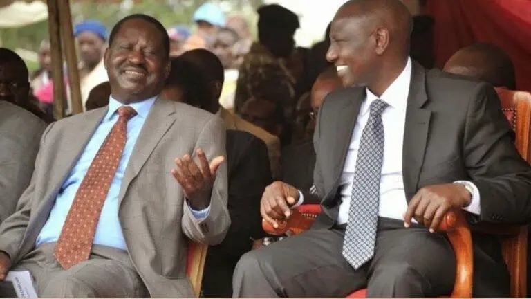 Ruto Honors Raila with Moment of Silence at Naivasha Retreat